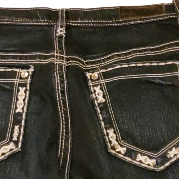 Aquarius, Day Trip Jeans, Size 27" low rise - Picture 4 of 7